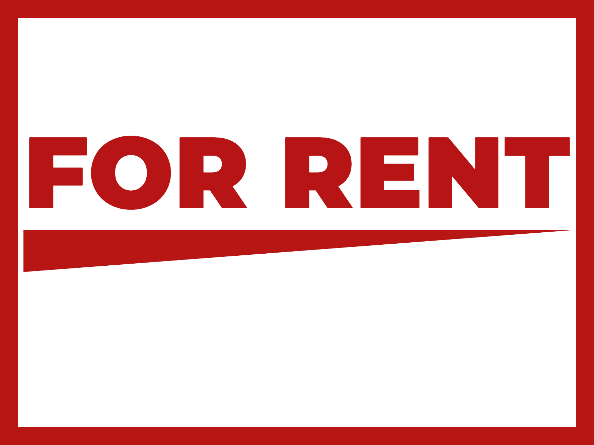 Custom Outdoor Yard Signs Multiple Sizes For Rent Sign