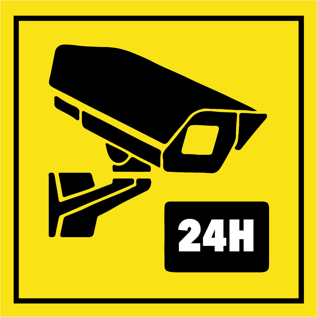 Custom Outdoor Yard Signs Multiple Sizes Closed Circuit Television