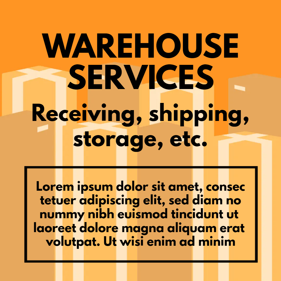 Custom Outdoor Yard Signs Multiple Sizes Warehouse Services