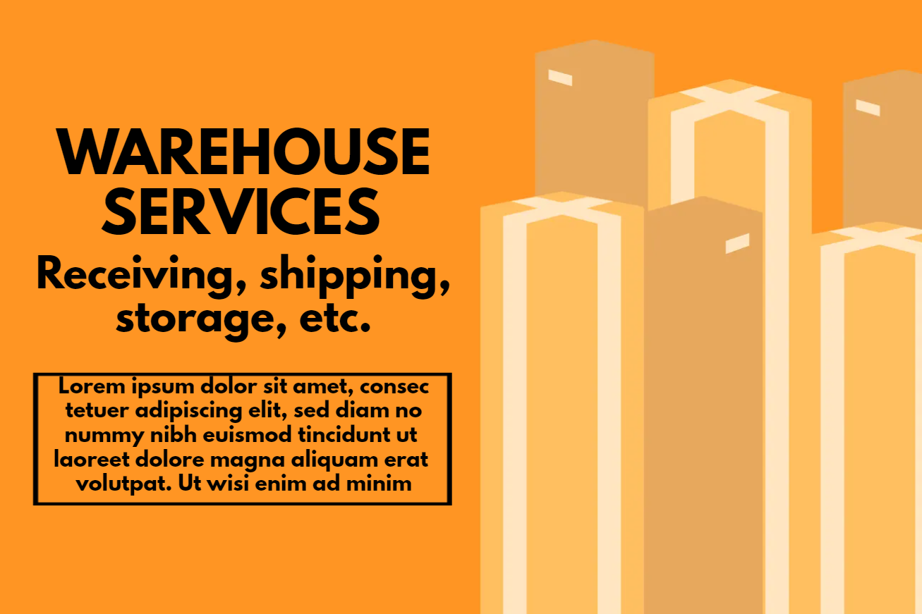 Custom Outdoor Yard Signs Multiple Sizes Warehouse Services