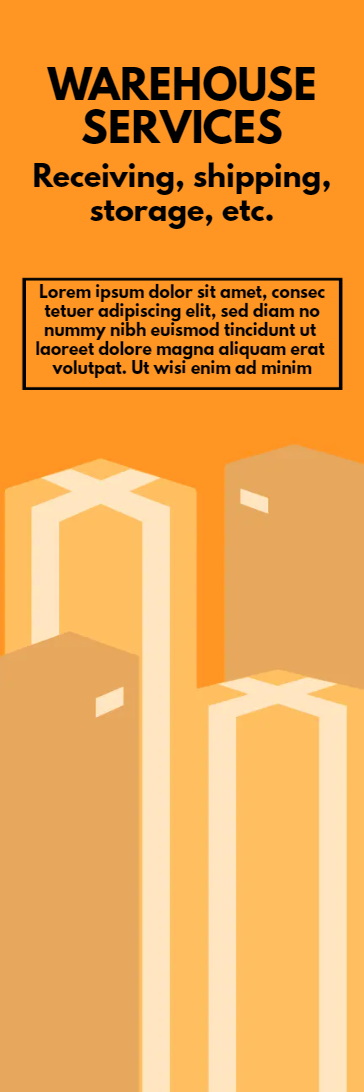 Custom Outdoor Yard Signs Multiple Sizes Warehouse Services