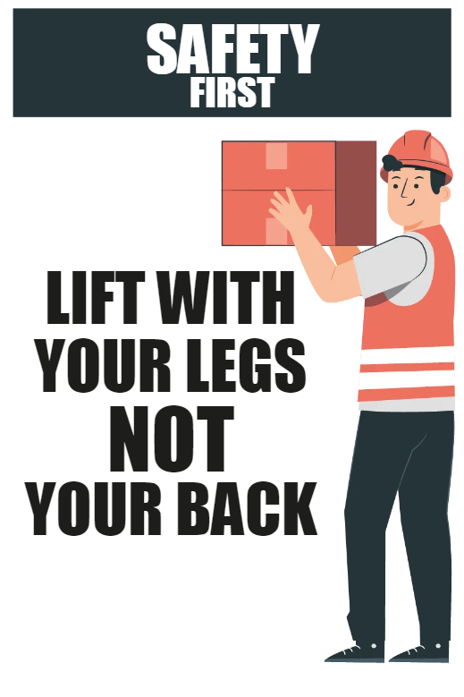 Custom Outdoor Yard Signs Multiple Sizes Safety First