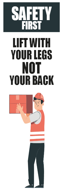 Custom Outdoor Yard Signs Multiple Sizes Safety First