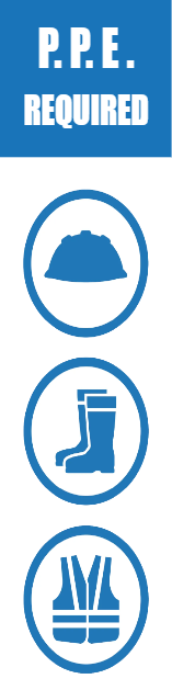 Custom Outdoor Yard Signs Multiple Sizes PPE Required