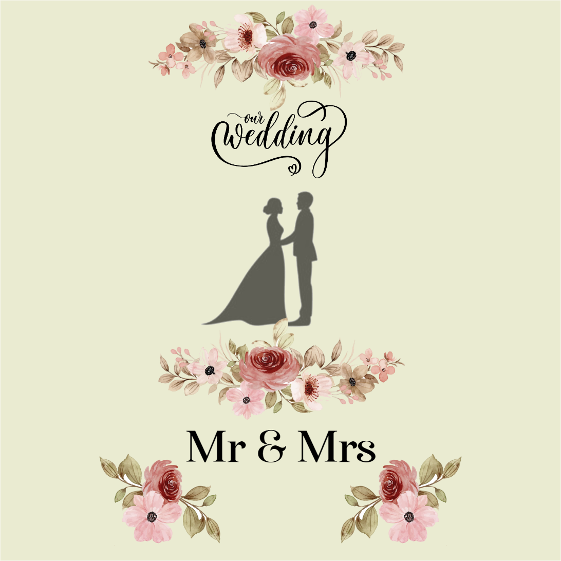 Custom Outdoor Yard Signs Multiple Sizes Our Wedding