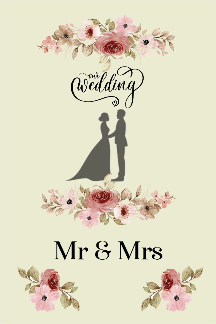 Custom Outdoor Yard Signs Multiple Sizes Our Wedding