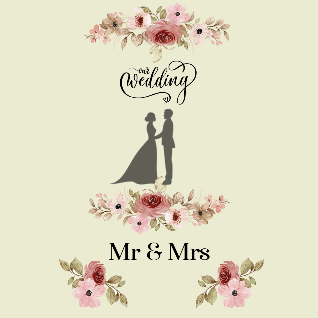 Custom Outdoor Yard Signs Multiple Sizes Our Wedding