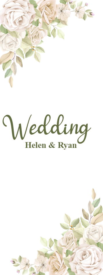 Custom Outdoor Yard Signs Multiple Sizes Wedding