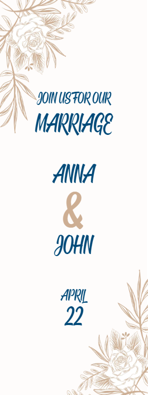 Custom Outdoor Yard Signs Multiple Sizes Join Us For Our Marriage