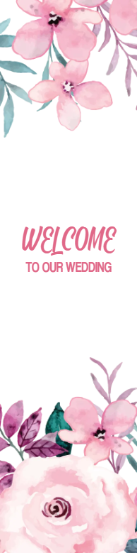 Custom Outdoor Yard Signs Multiple Sizes Welcome Wedding