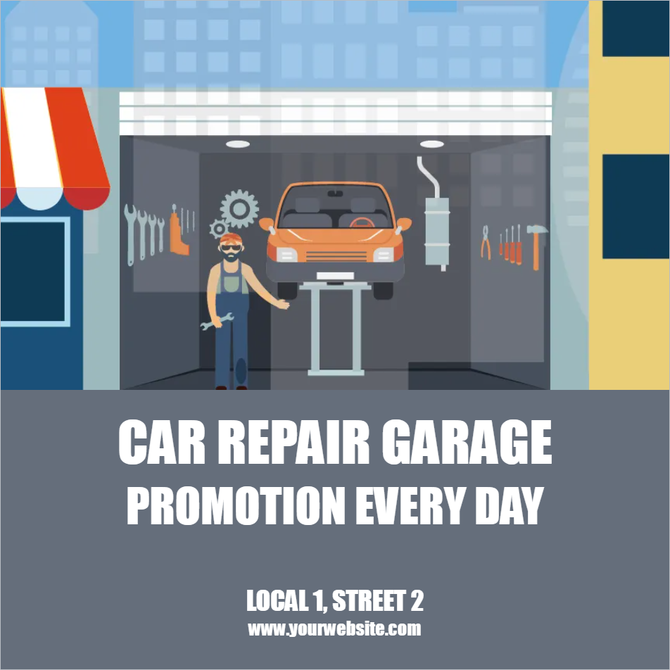 Custom Outdoor Yard Signs Multiple Sizes Car Repair