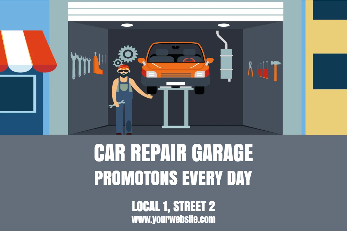 Custom Outdoor Yard Signs Multiple Sizes Car Repair