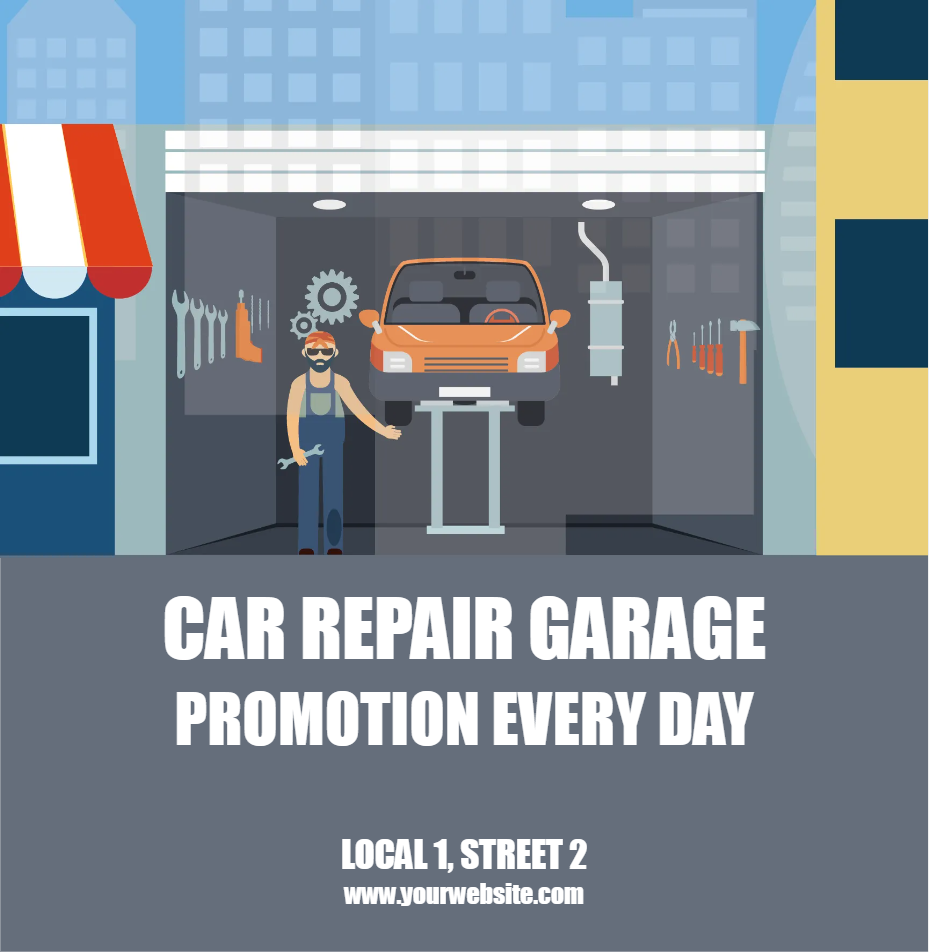 Custom Outdoor Yard Signs Multiple Sizes Car Repair