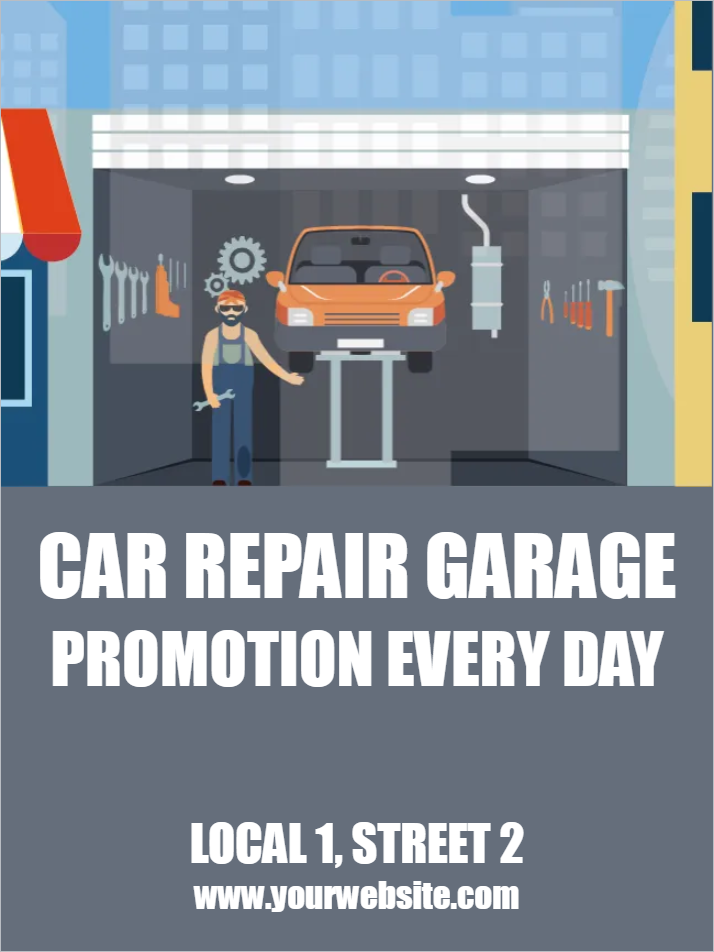 Custom Outdoor Yard Signs Multiple Sizes Car Repair