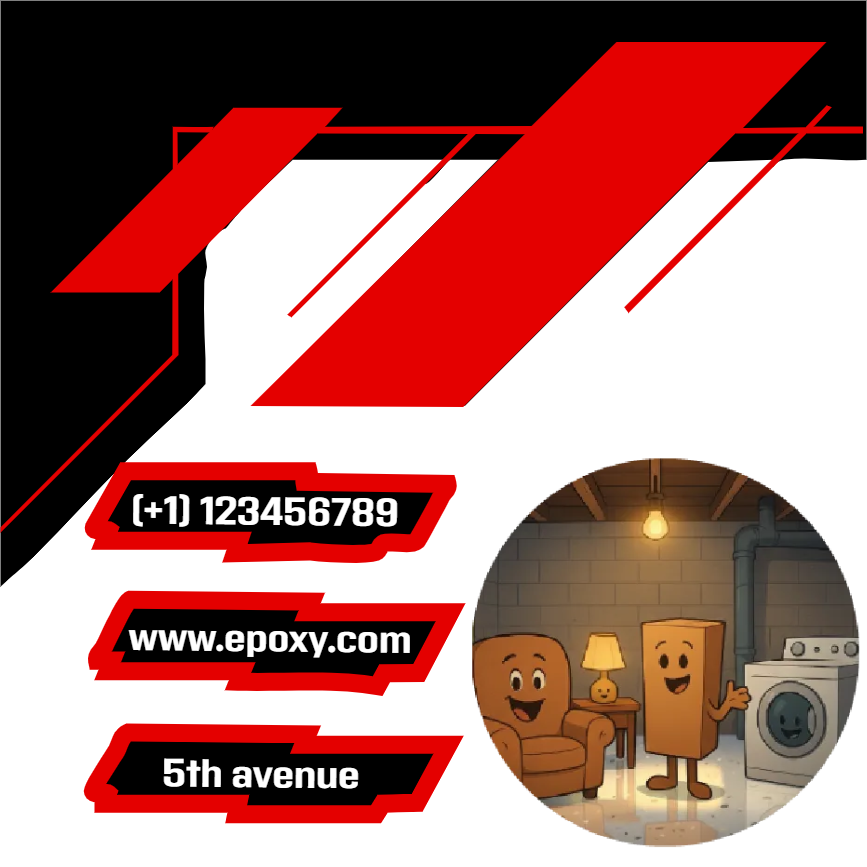 Custom Outdoor Yard Signs Multiple Sizes  Basement Epoxy Signage