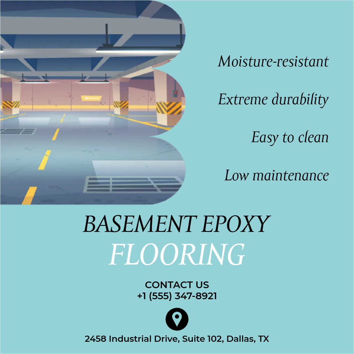 Custom Outdoor Yard Signs Multiple Sizes  Basement Epoxy Signage