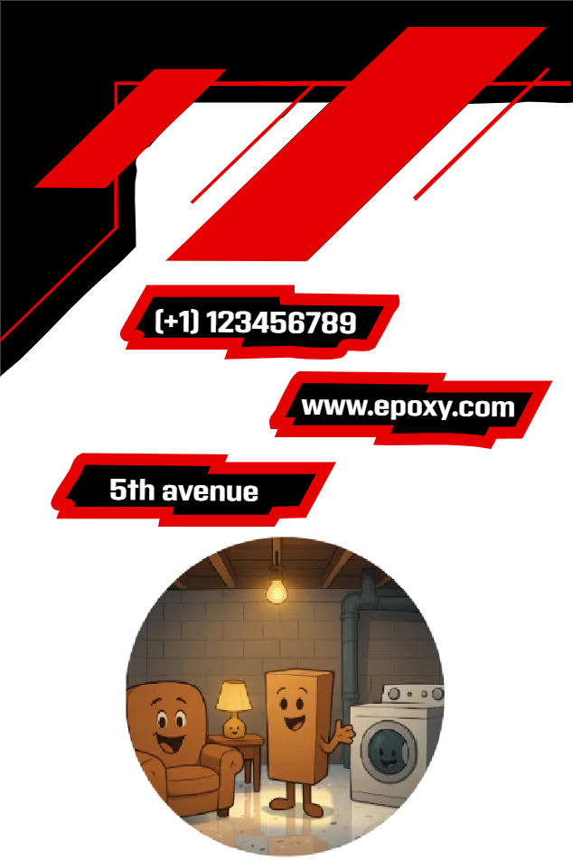 Custom Outdoor Yard Signs Multiple Sizes  Basement Epoxy Signage