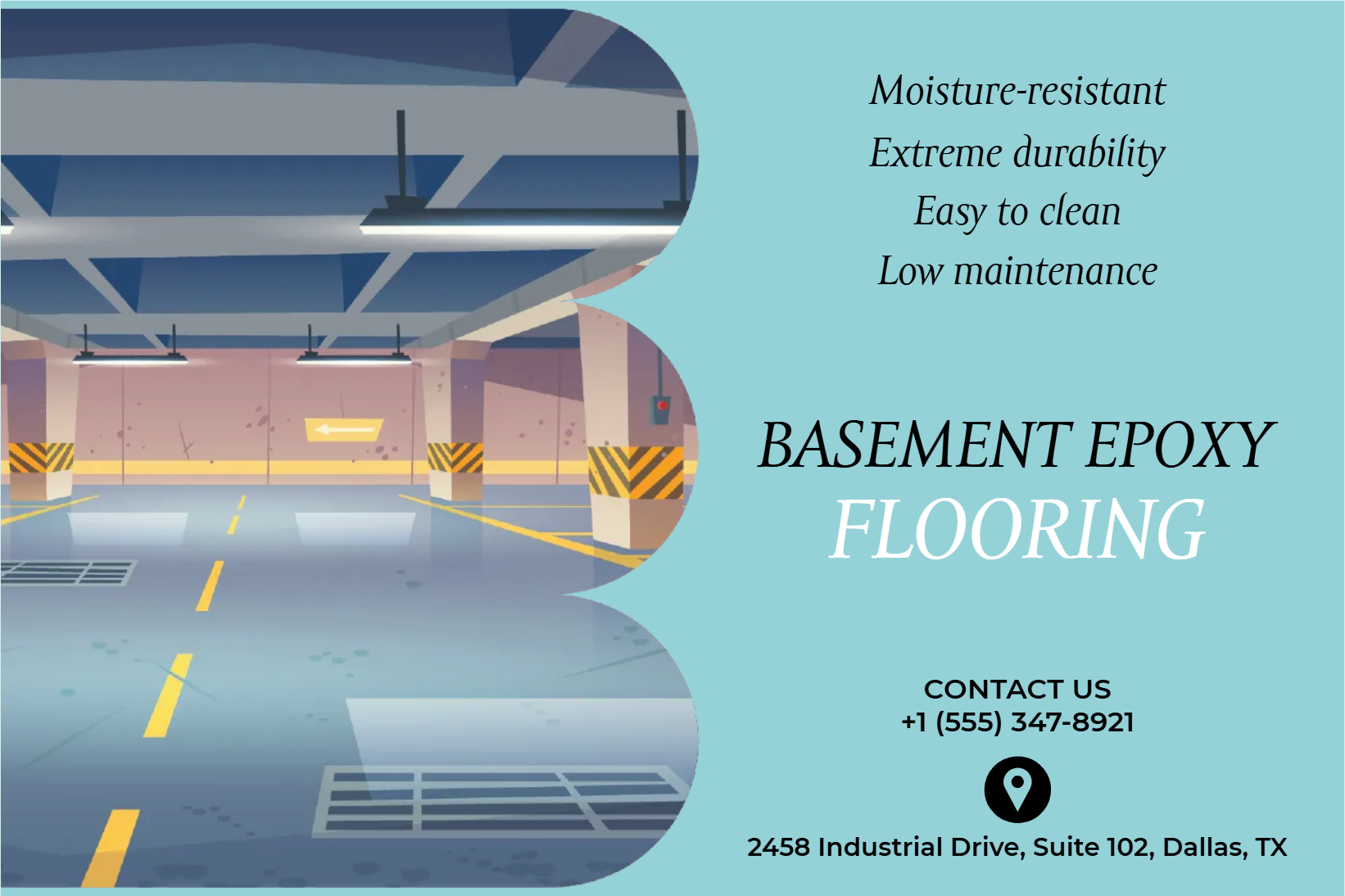 Custom Outdoor Yard Signs Multiple Sizes  Basement Epoxy Signage