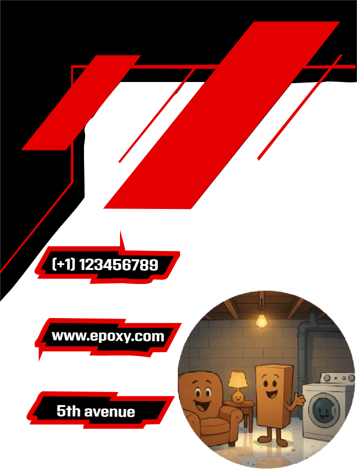 Custom Outdoor Yard Signs Multiple Sizes  Basement Epoxy Signage