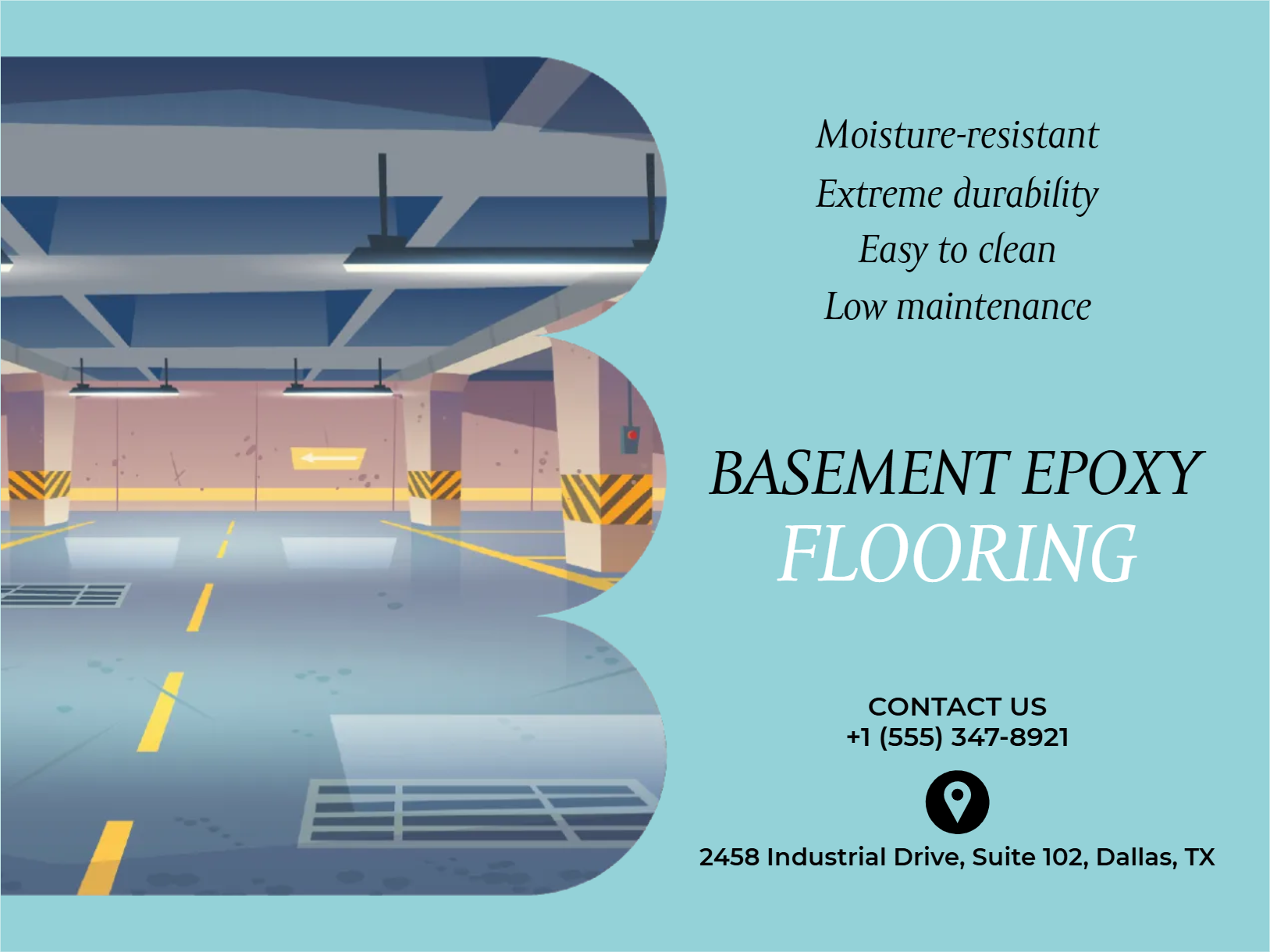 Custom Outdoor Yard Signs Multiple Sizes  Basement Epoxy Signage