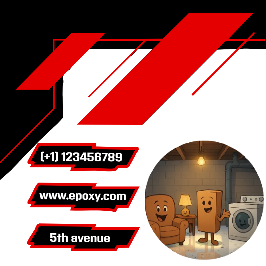 Custom Outdoor Yard Signs Multiple Sizes  Basement Epoxy Signage