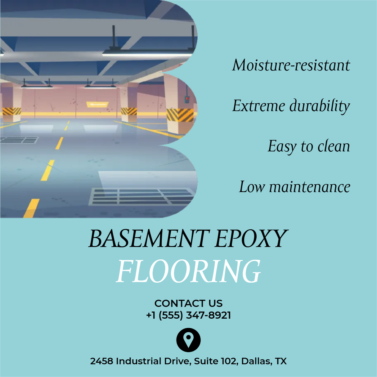 Custom Outdoor Yard Signs Multiple Sizes  Basement Epoxy Signage