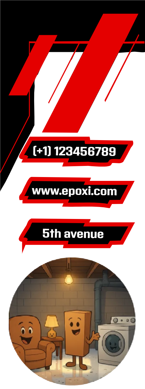 Custom Outdoor Yard Signs Multiple Sizes  Basement Epoxy Signage