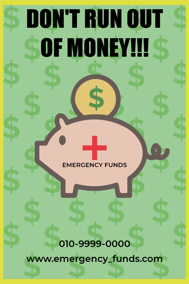 Custom Outdoor Yard Signs Multiple Sizes Don't Run Out Of Money