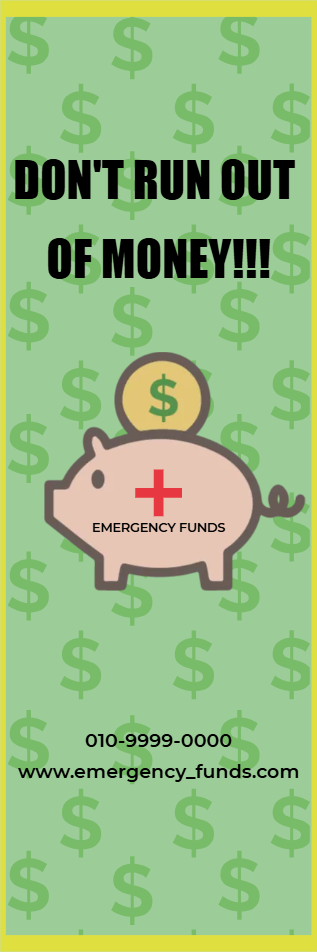 Custom Outdoor Yard Signs Multiple Sizes Don't Run Out Of Money