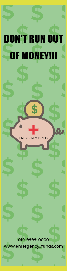 Custom Outdoor Yard Signs Multiple Sizes Don't Run Out Of Money