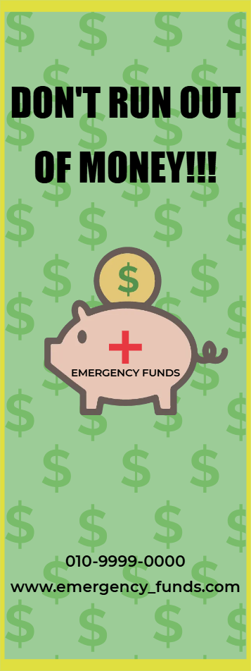 Custom Outdoor Yard Signs Multiple Sizes Don't Run Out Of Money