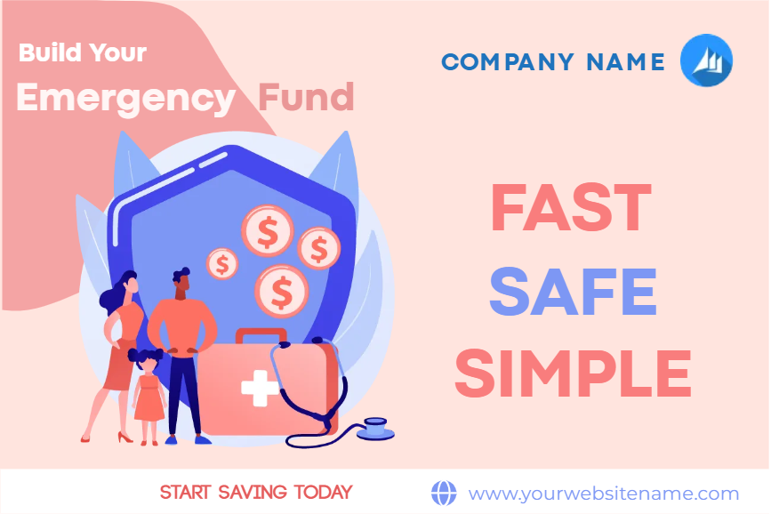 Custom Outdoor Yard Signs Multiple Sizes Build Your Emergency Fund Fast Safe Simple