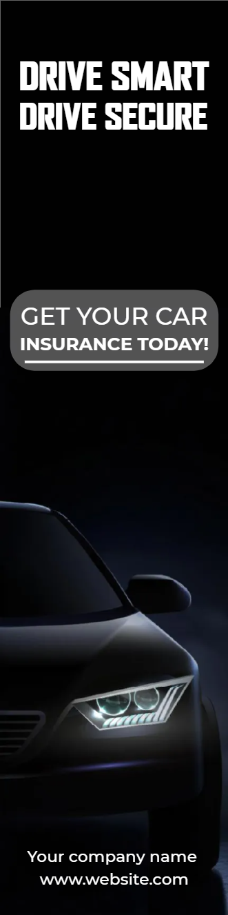 Custom Outdoor Yard Signs Multiple Sizes Car Insurance