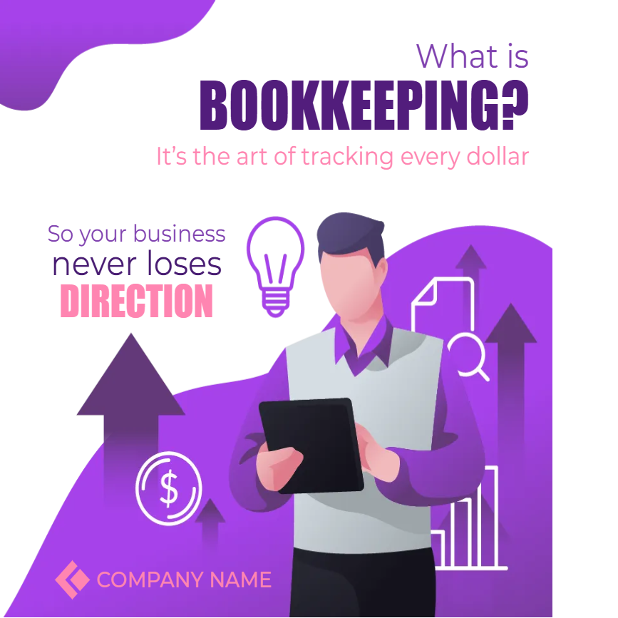 Custom Outdoor Yard Signs Multiple Sizes Professional Bookkeeping for Small Businesses