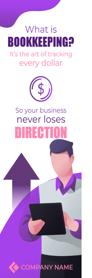 Custom Outdoor Yard Signs Multiple Sizes Professional Bookkeeping for Small Businesses