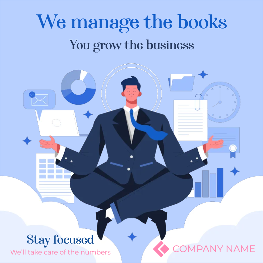 Custom Outdoor Yard Signs Multiple Sizes Expert Bookkeeping & Financial Tracking