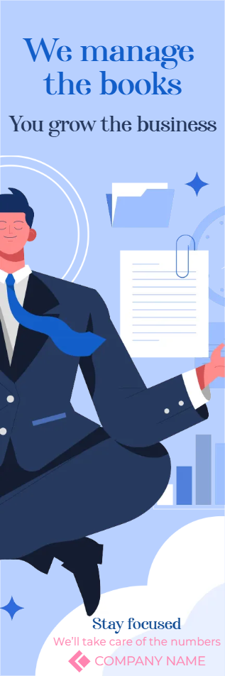 Custom Outdoor Yard Signs Multiple Sizes Expert Bookkeeping & Financial Tracking