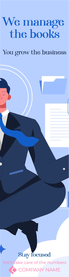 Custom Outdoor Yard Signs Multiple Sizes Expert Bookkeeping & Financial Tracking