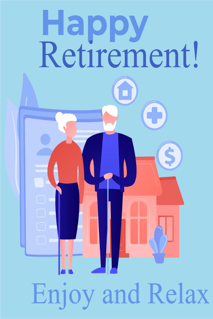 Custom Outdoor Yard Signs Multiple Sizes Happy Retirement