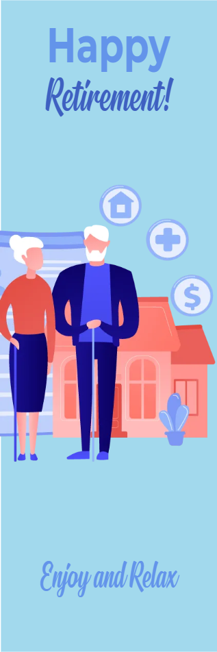 Custom Outdoor Yard Signs Multiple Sizes Happy Retirement