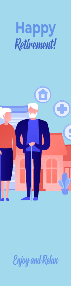 Custom Outdoor Yard Signs Multiple Sizes Happy Retirement