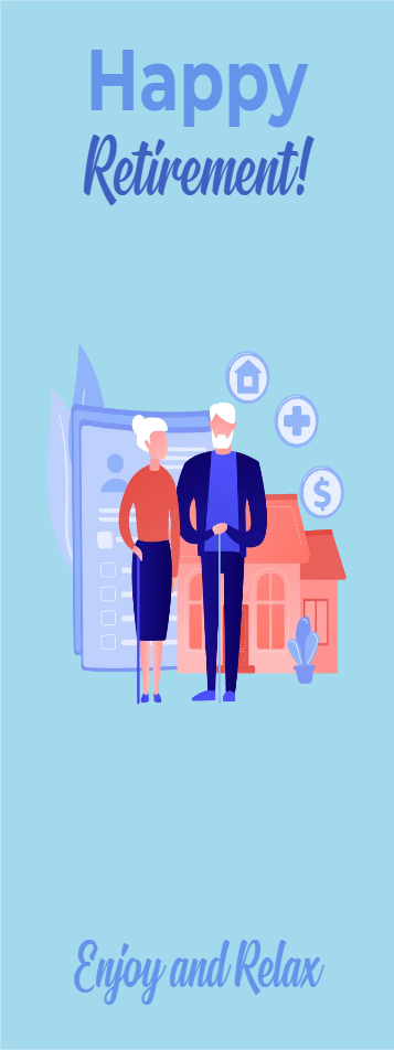 Custom Outdoor Yard Signs Multiple Sizes Happy Retirement