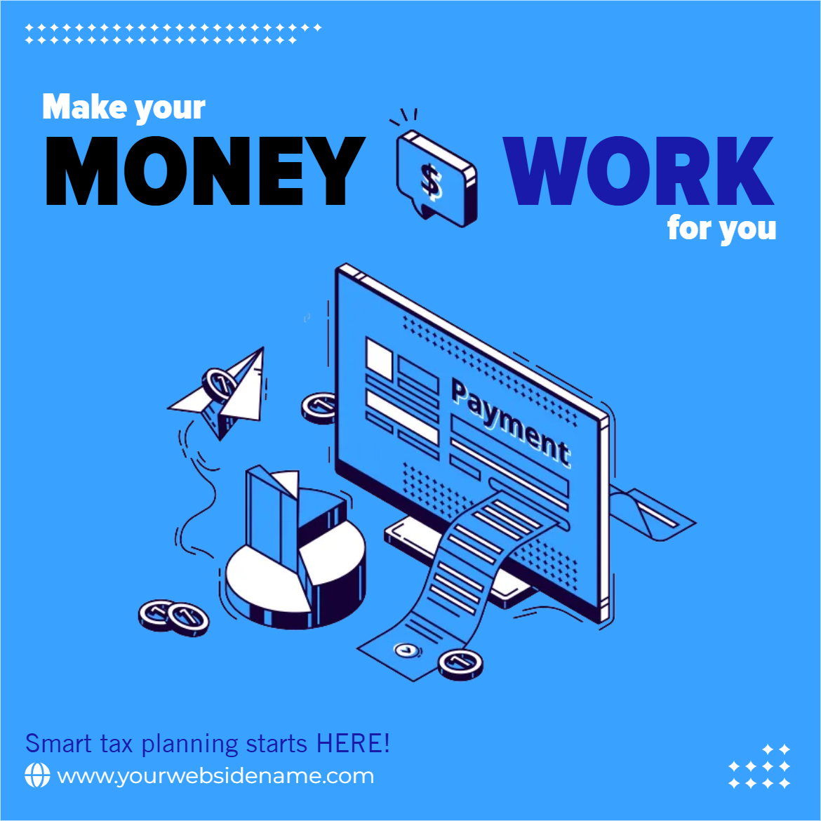 Custom Outdoor Yard Signs Multiple Sizes Money Work