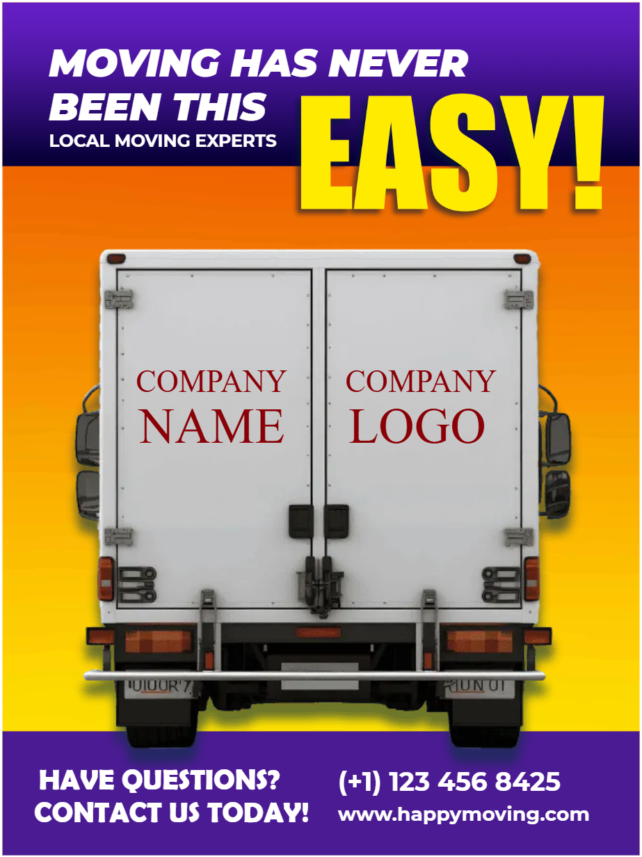 Custom Outdoor Yard Signs Multiple Sizes Moving has never been this Easy!