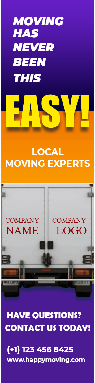 Custom Outdoor Yard Signs Multiple Sizes Moving has never been this Easy!