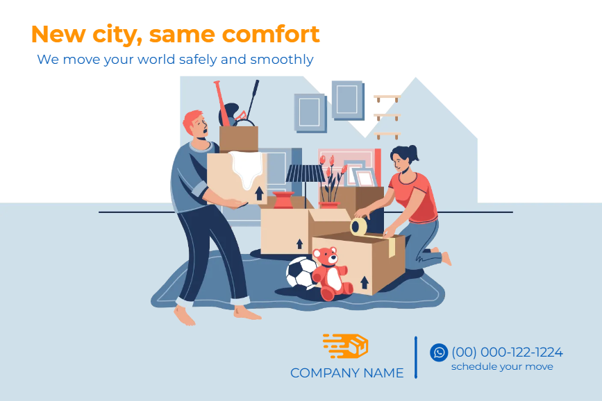 Custom Outdoor Yard Signs Multiple Sizes New city same comfort