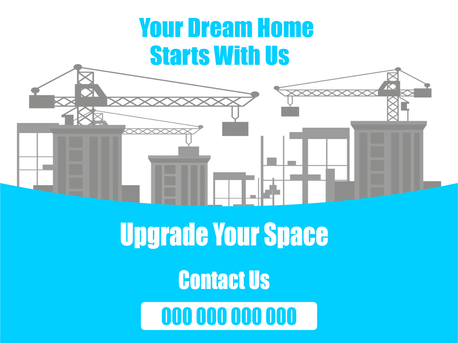 Custom Outdoor Yard Signs Multiple Sizes Your Dream Home