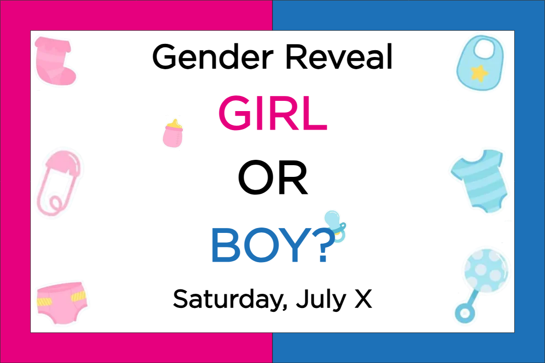 Custom Outdoor Yard Signs Multiple Sizes Girl or Boy?