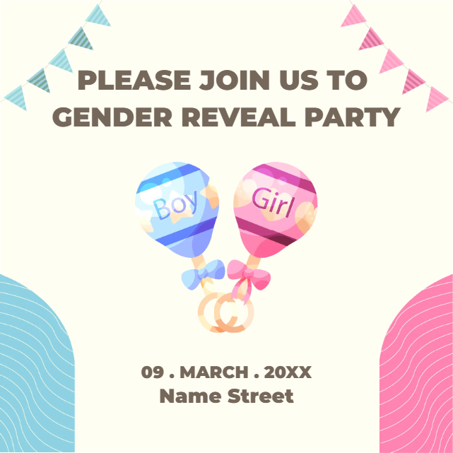 Custom Outdoor Yard Signs Multiple Sizes Gender Reveal Party