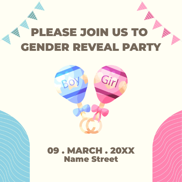 Custom Outdoor Yard Signs Multiple Sizes Gender Reveal Party